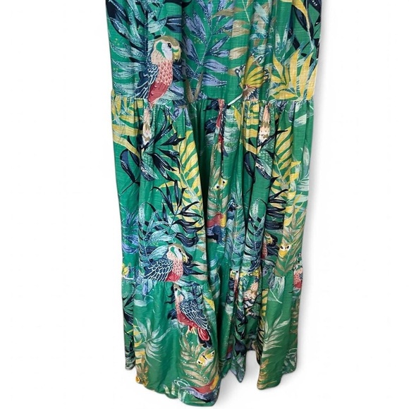 Anthropologie Maeve Tropical Maxi Dress with Pockets, Size XS 🌿 - Picture 5 of 8
